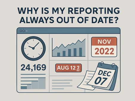 Why Is My Reporting Always Out of Date?