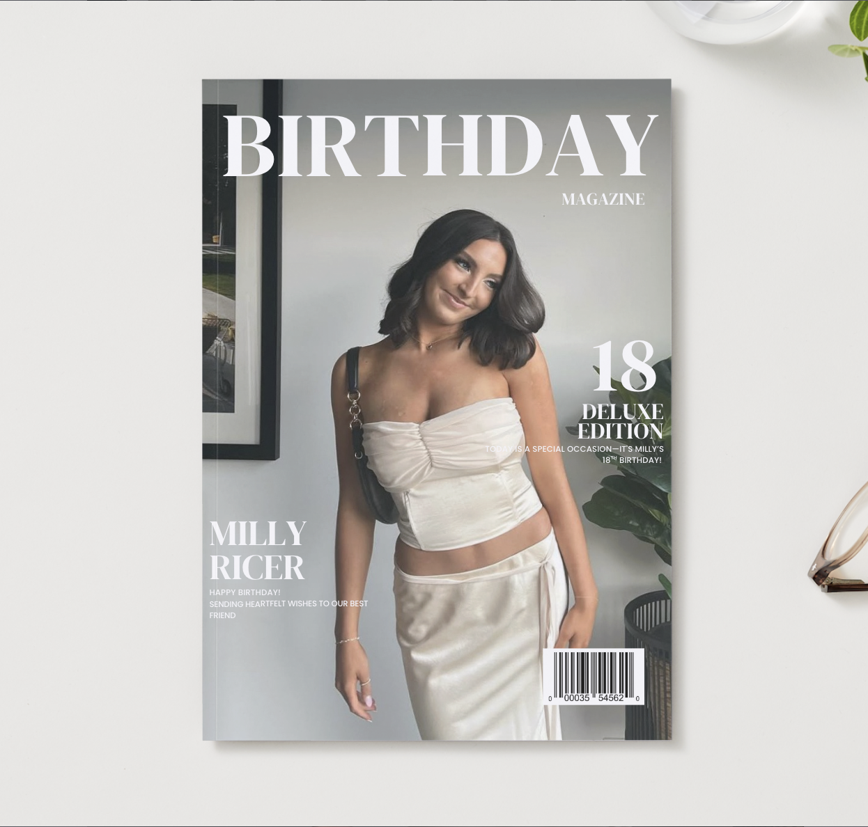 Birthday Magazine Template
