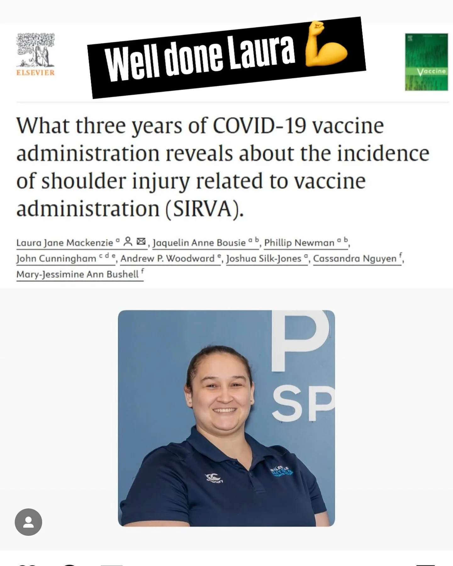 Laura is a gun Physio and Person. Anyone in the Healesville area she is highly recommended as is the entire team of Physio&rsquo;s 💪
Give them a follow @healesvillephysio #legends