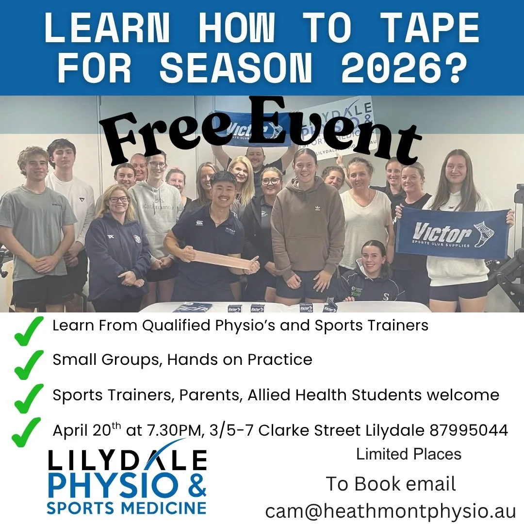 🎉 TAPING NIGHT IS BACK! 🎉

After a HUGE turnout last year, we&rsquo;re running it again&hellip; and it&rsquo;s even better 🙌

💥 FREE event
💥 Hands-on practice (not just watching!)
💥 Learn real skills you can use straight away

Whether you&rsquo