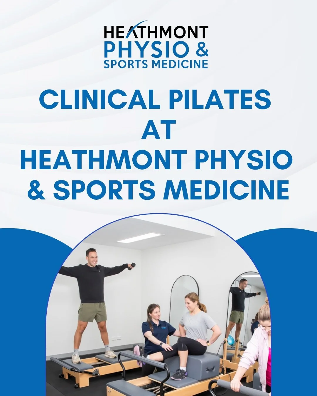 Heathmont Physio &amp; Sports Medicine Clinical Pilates and Exercise Classes! 
🏌️&zwj;♀️💃🏃🏈⚽️💪

Our physiotherapist-led sessions are tailored to your individual goals - whether you&rsquo;re recovering from injury, preventing future issues, or si