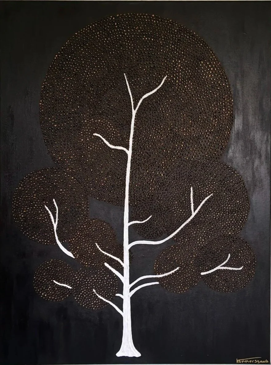  
 Abstrakt 6 
   60x80 lærred, akryl, modeling paste.  
 Pris 1900,- DKK   
 