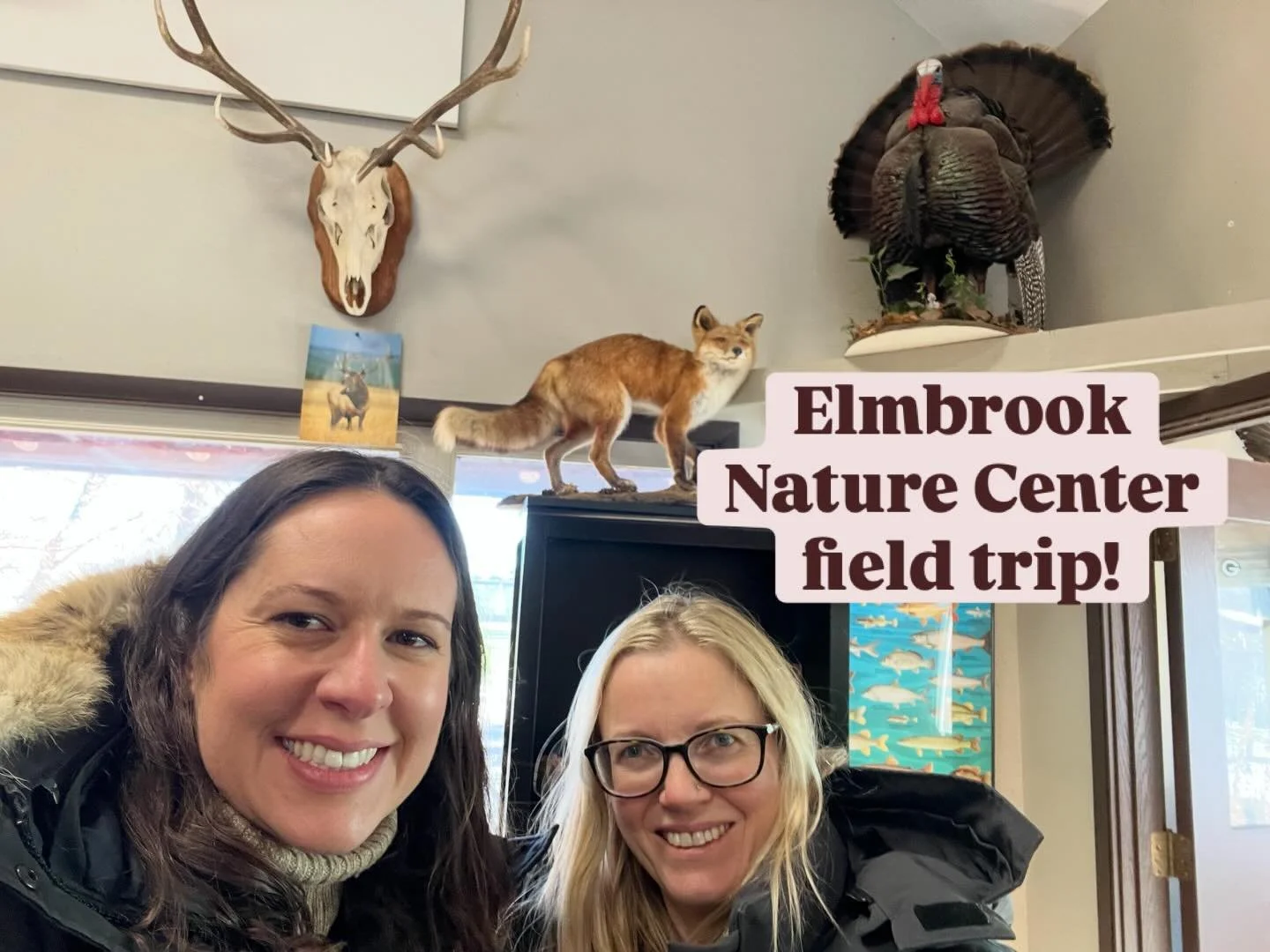 Chaperoning a field trip to the Elmbrook Nature Center. It&rsquo;s such a gem in our school district. It&rsquo;s always a blast&hellip;even if it was a chilly hike this morning. #elizabethforelmbrook