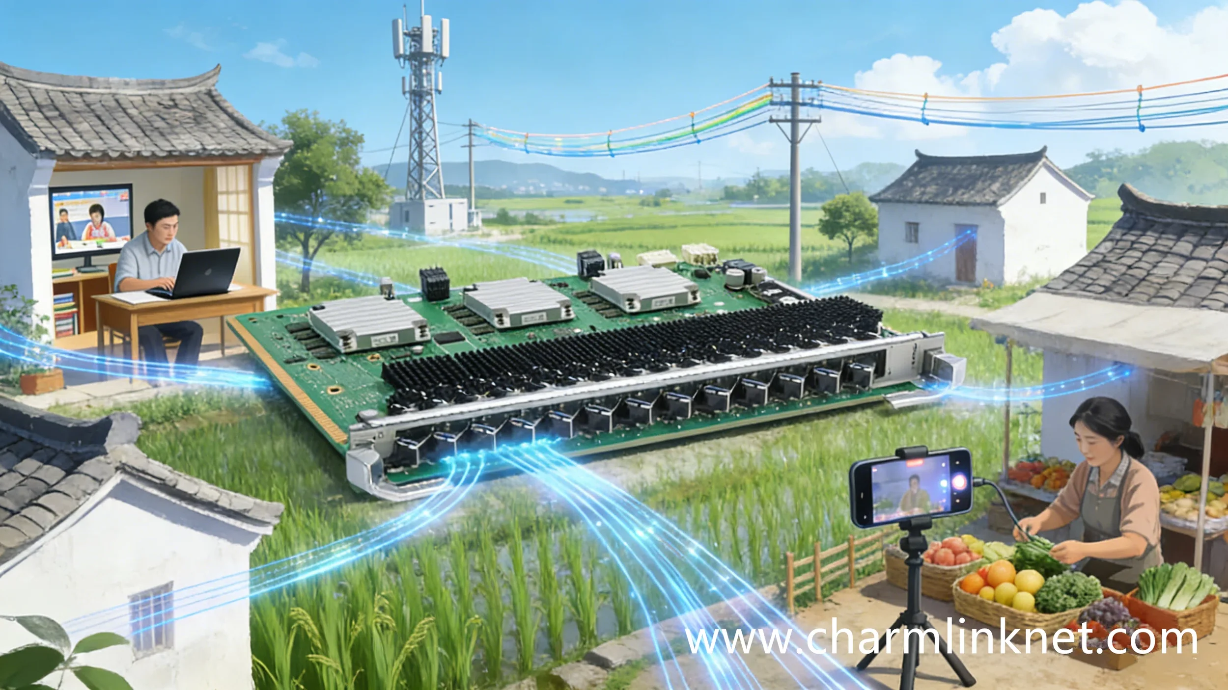 equipos de red para la digitalización rural.webp