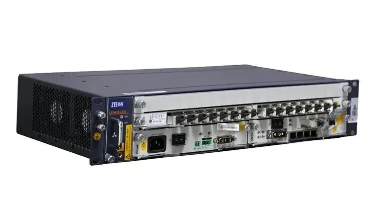 8 port OLT ZTE C320 XG(S)-PON/GPON/EPON FTTH solutions