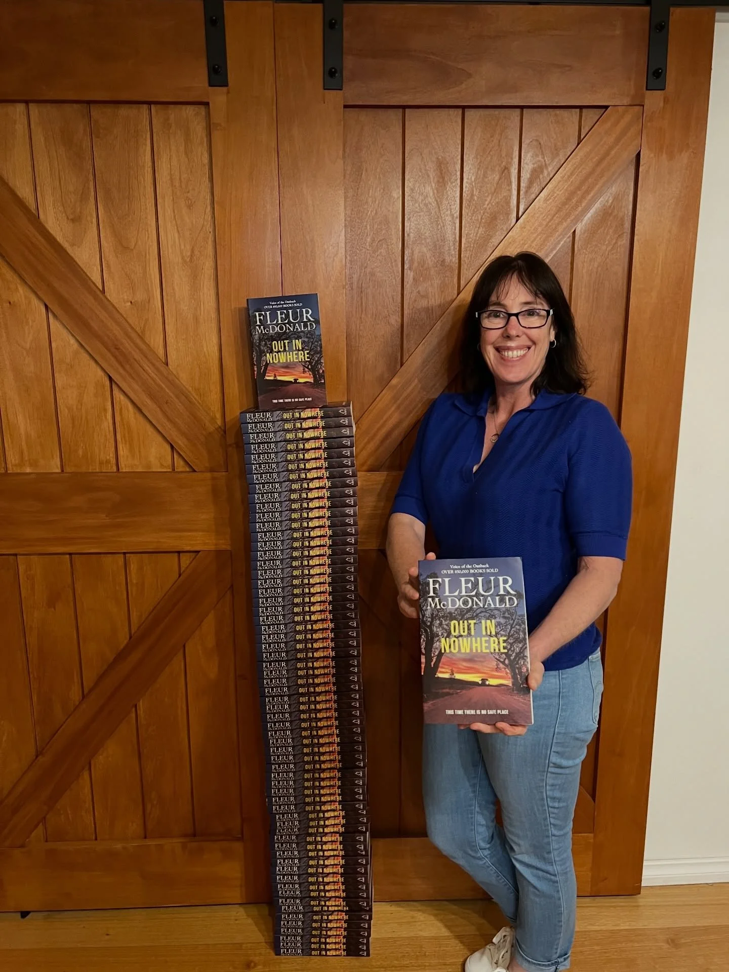 I had the funniest text message last night from a very good friend. She told me that she and her husband were listening to Out in Nowhere. I wracked my brains to remember the story line then she reminded me it was about a guy who fell off a windmill.