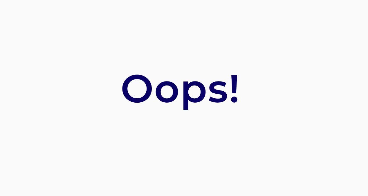 Oops!