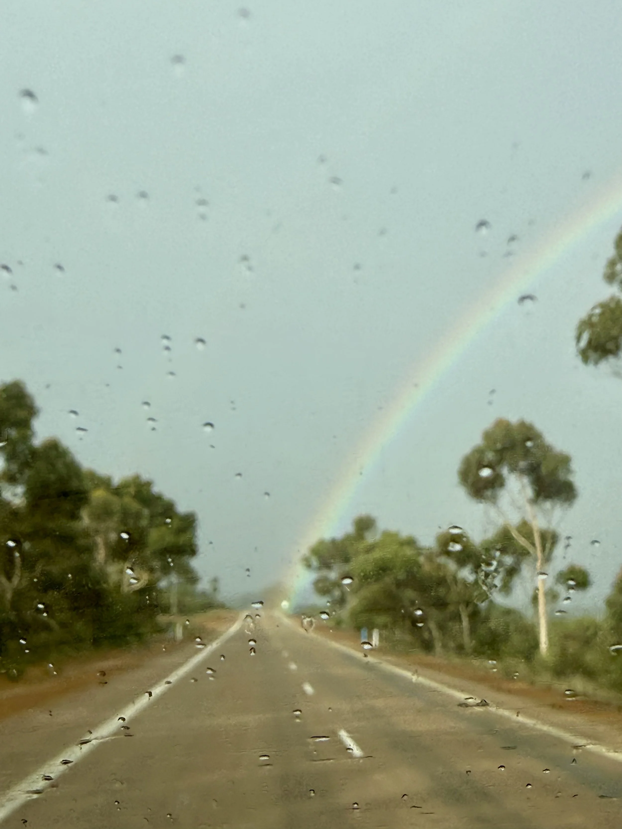 Following the rainbows