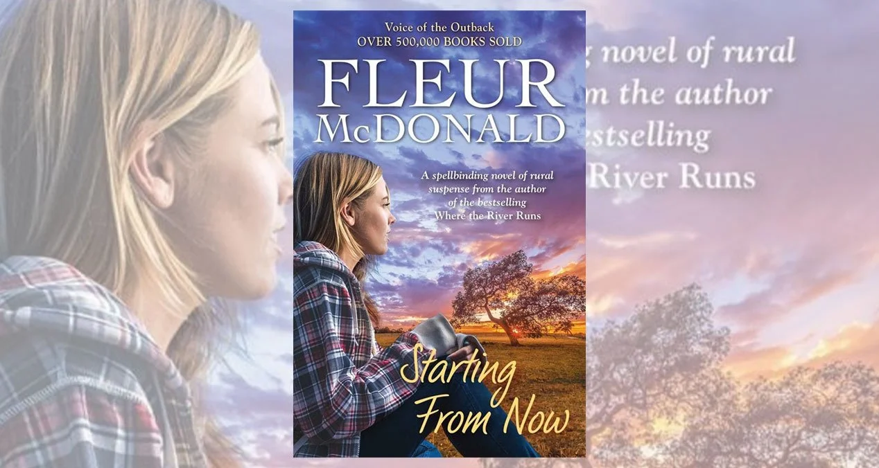 The cover reveal for my brand new book, Starting From Now