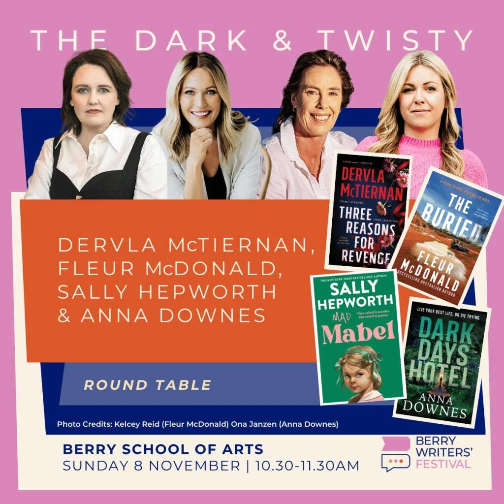 Berry Writers’ Festival | The Dark &amp; Twisty Panel