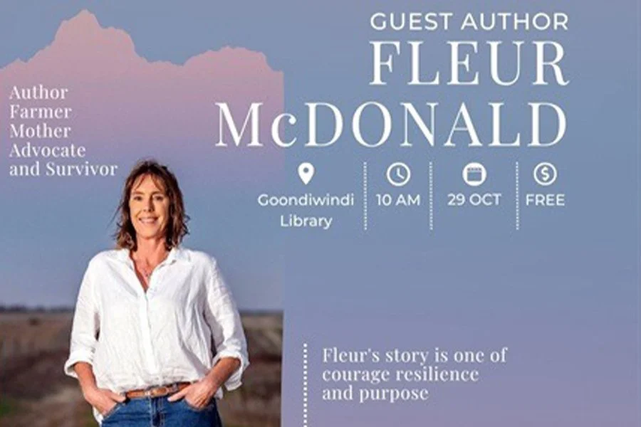 Author Talk | Fleur McDonald at Goondiwindi Library