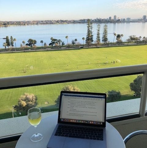 Funny writing spots - I can write anywhere