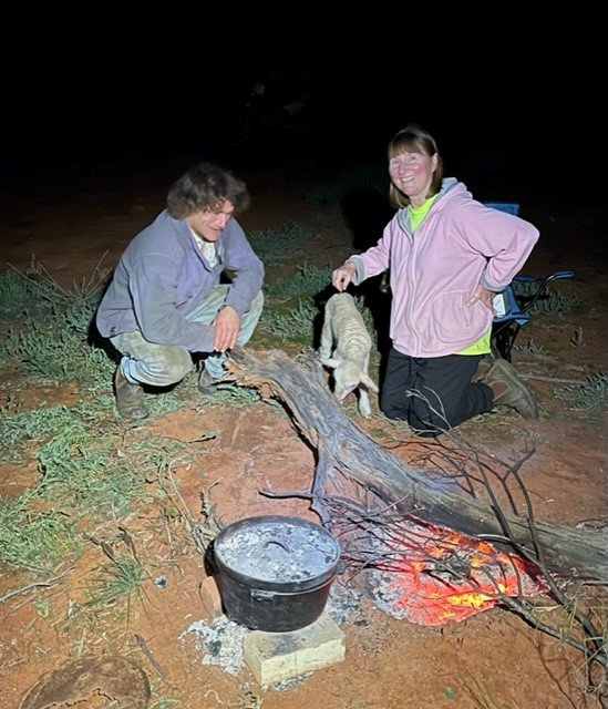 a man, a woman and a cute lamb