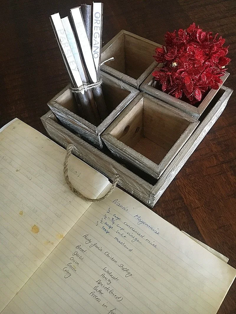 Hand-me-down recipes - a wonderful heirloom