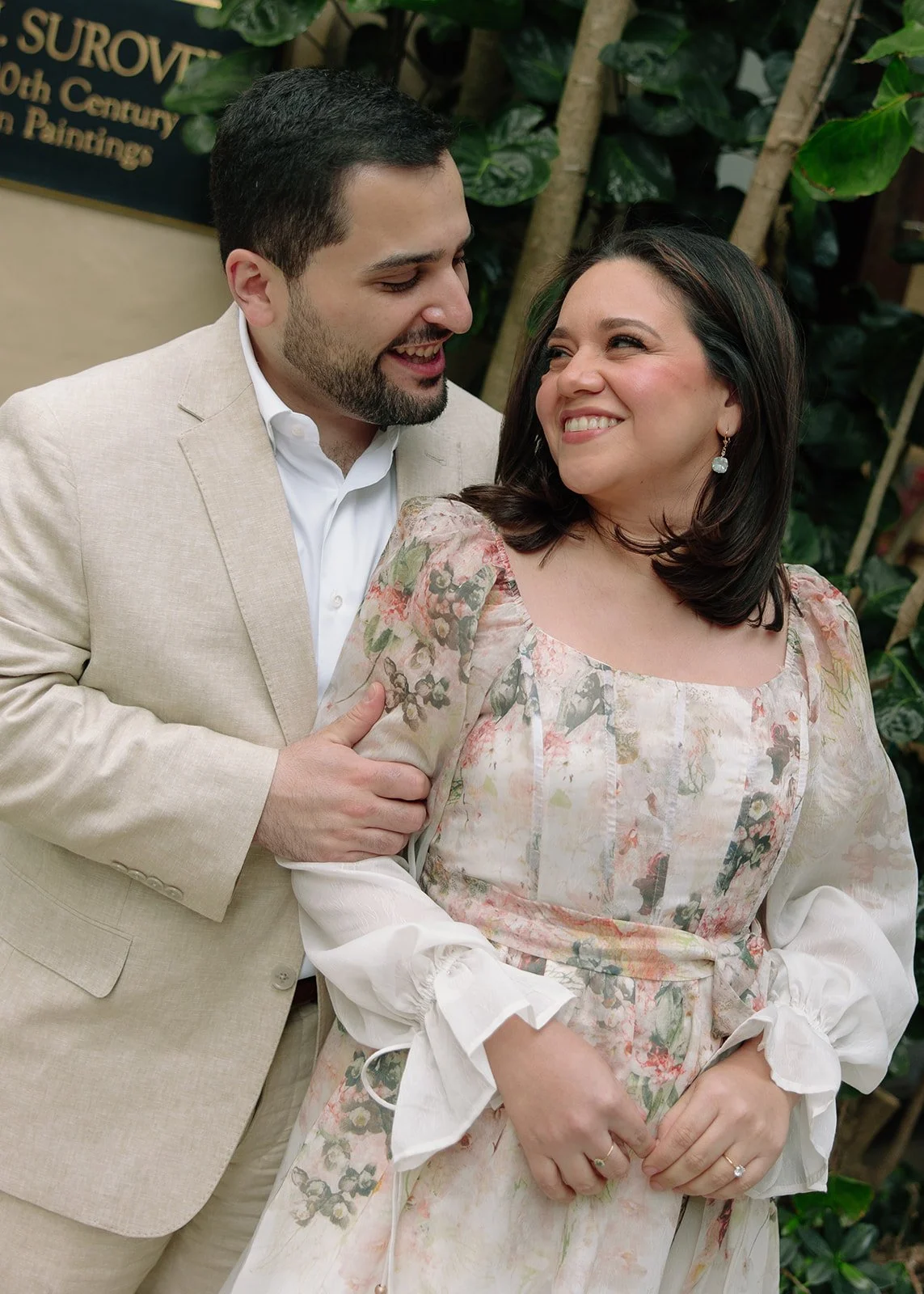 West Palm Beach Clock Tower Teal Door Engagement Photos Miami Bespoke Catholic Wedding Photographer Maria Angelica Photography-11.jpg