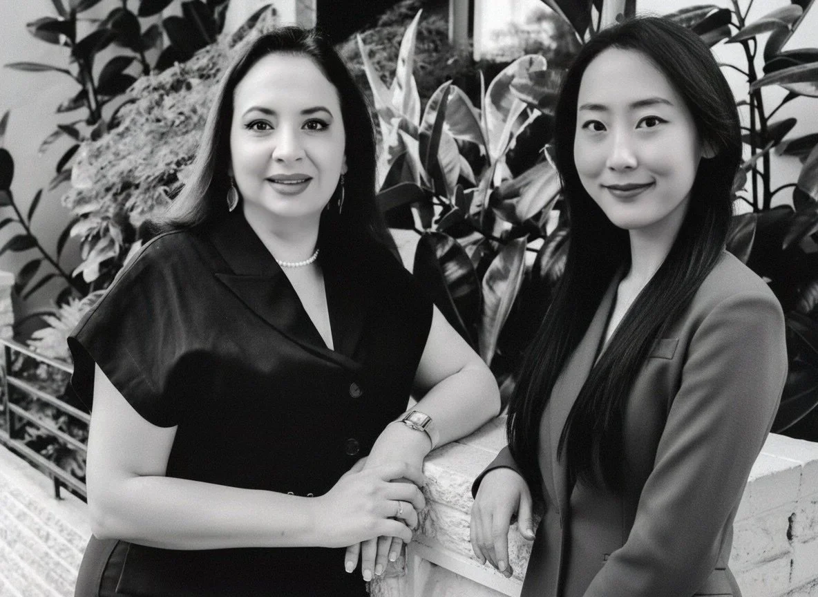 Lawyers, Claudia Sanchez and Ha Yeon Seo, of North Melbourne