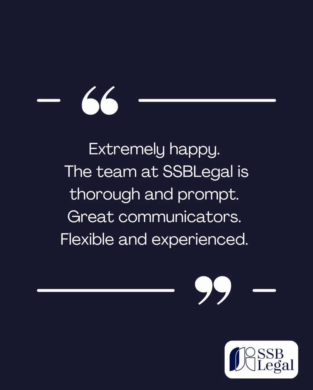 Another 5-star review ⭐️

Exceptional service is not a bonus, it is our standard. 

Always grateful for our clients who trust us with their matters and take time to share their experience. 

#melbournelawyers #conveyancing #propertylaw #lawyers #nort