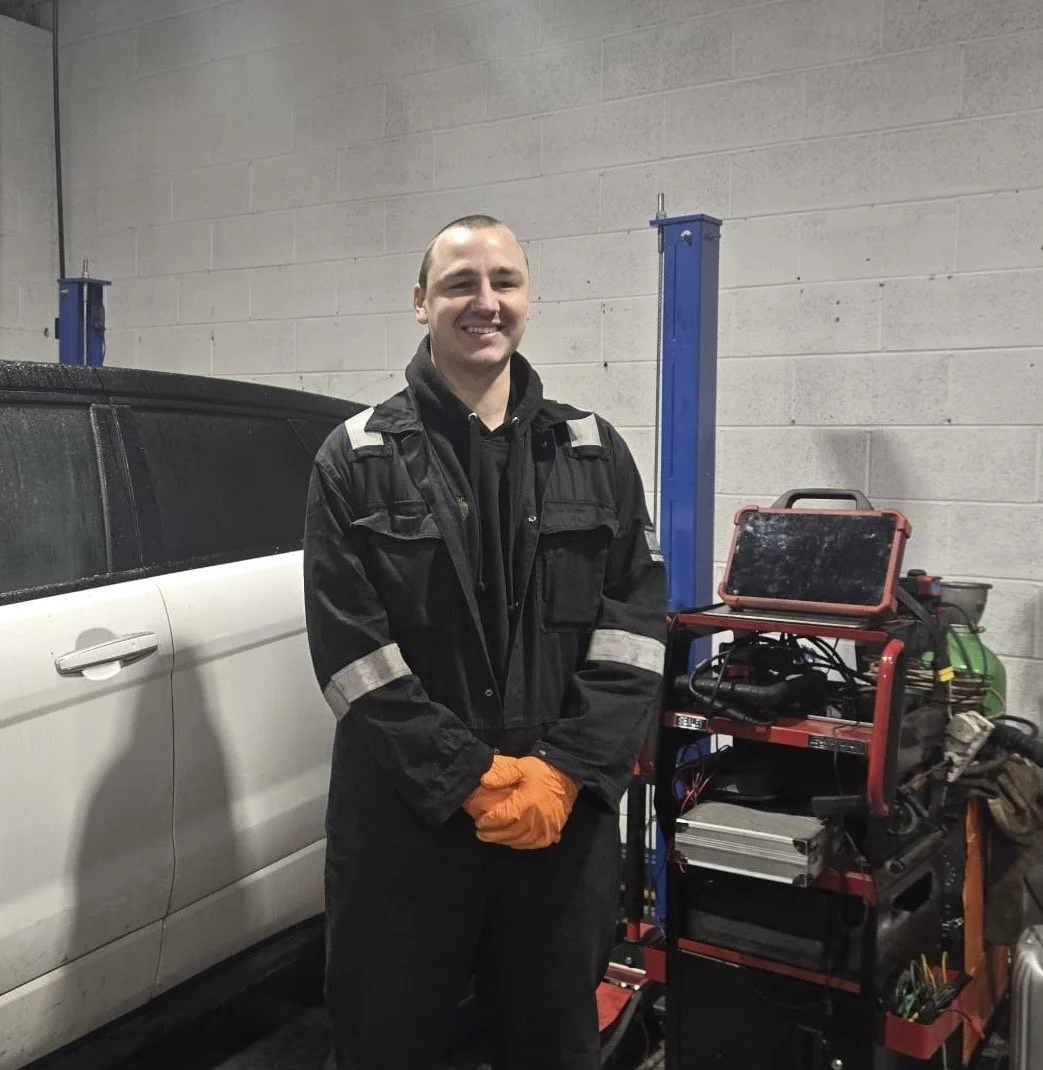 Front view of Tyre fitter at Premier Tyres Spondon