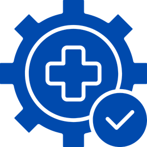 Cambelt icon demonstrating covering a wide-range