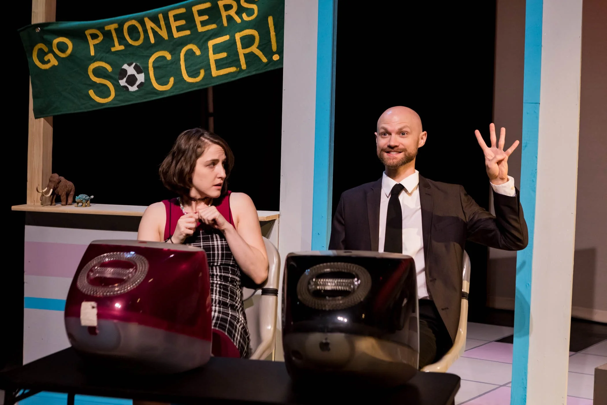 Kaira as Jane in Centerstage Theatre's "The Oregon Trail"