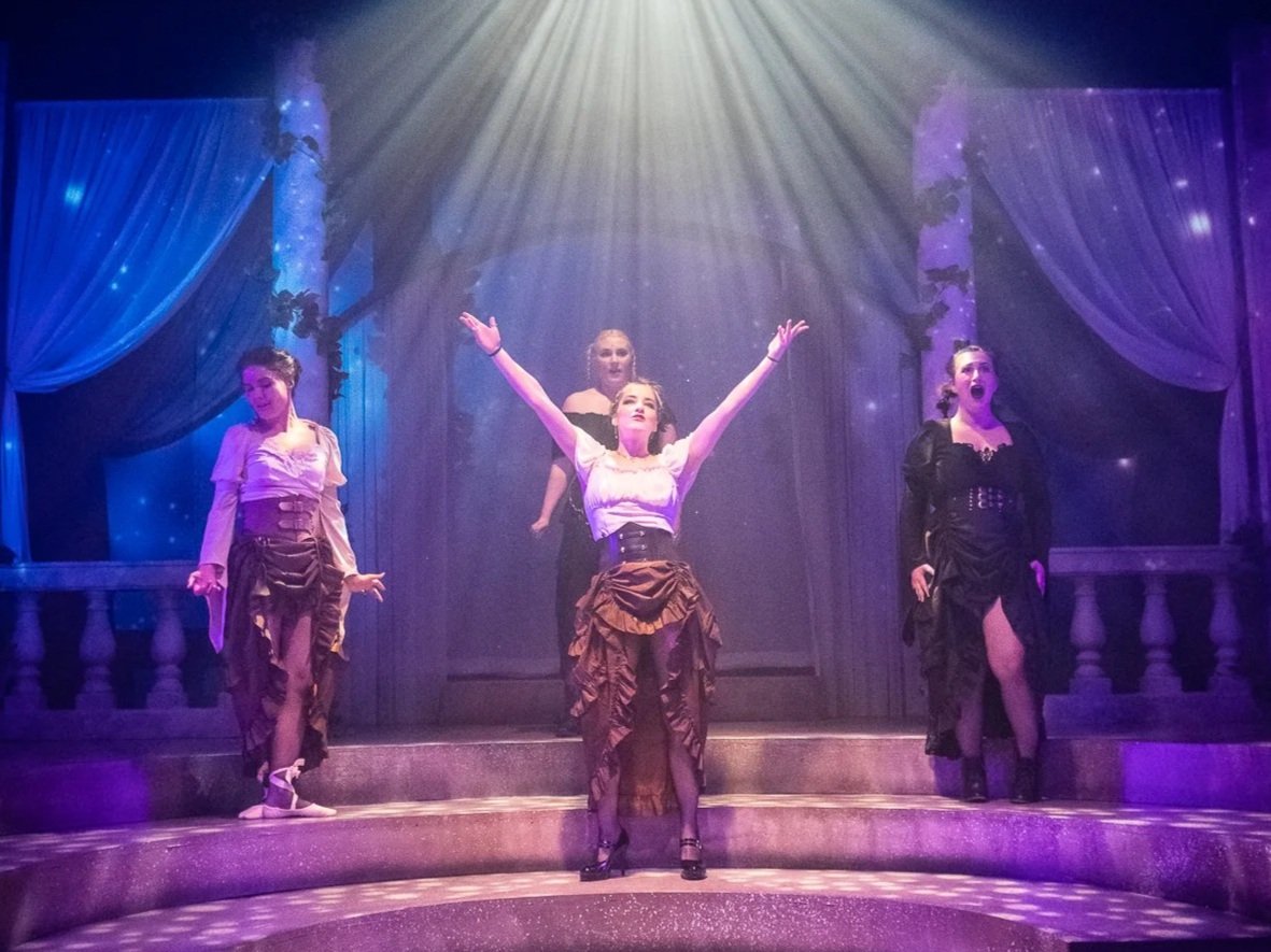 Kaira (Center) as a Banshee in Second Story Rep's "Starmites! Pro"