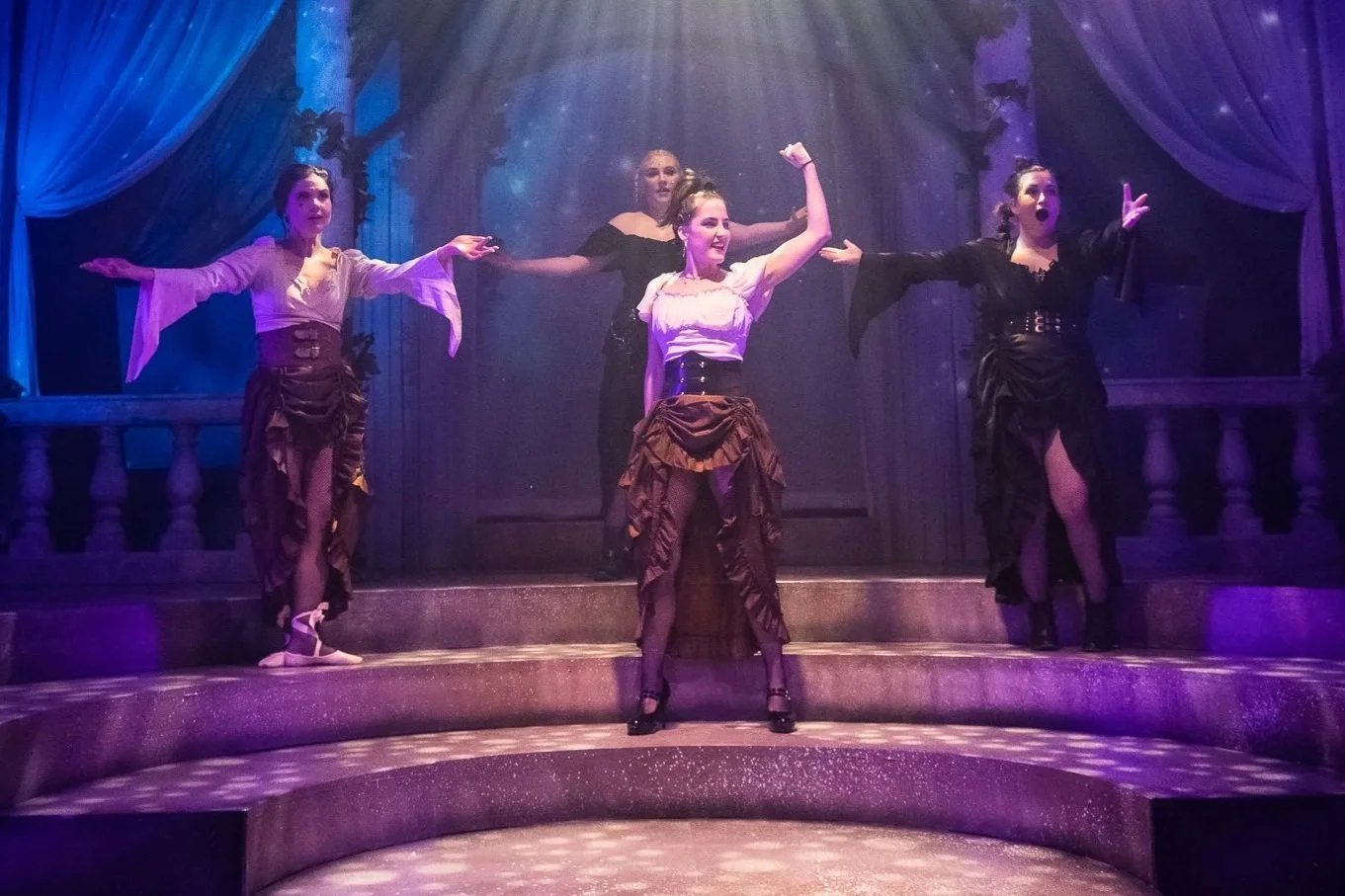 Kaira (Center) as a Banshee in Second Story Rep's "Starmites! Pro"