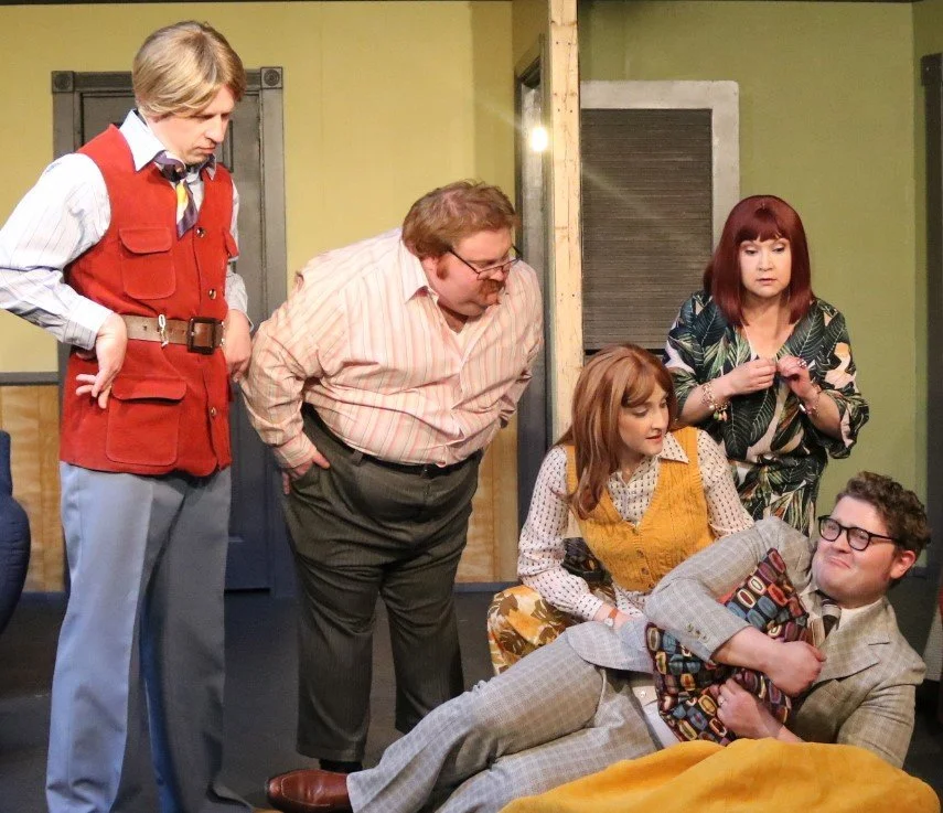 Kaira as Joanna Markham in The Phoenix Theatre's "Move Over Mrs. Markham"