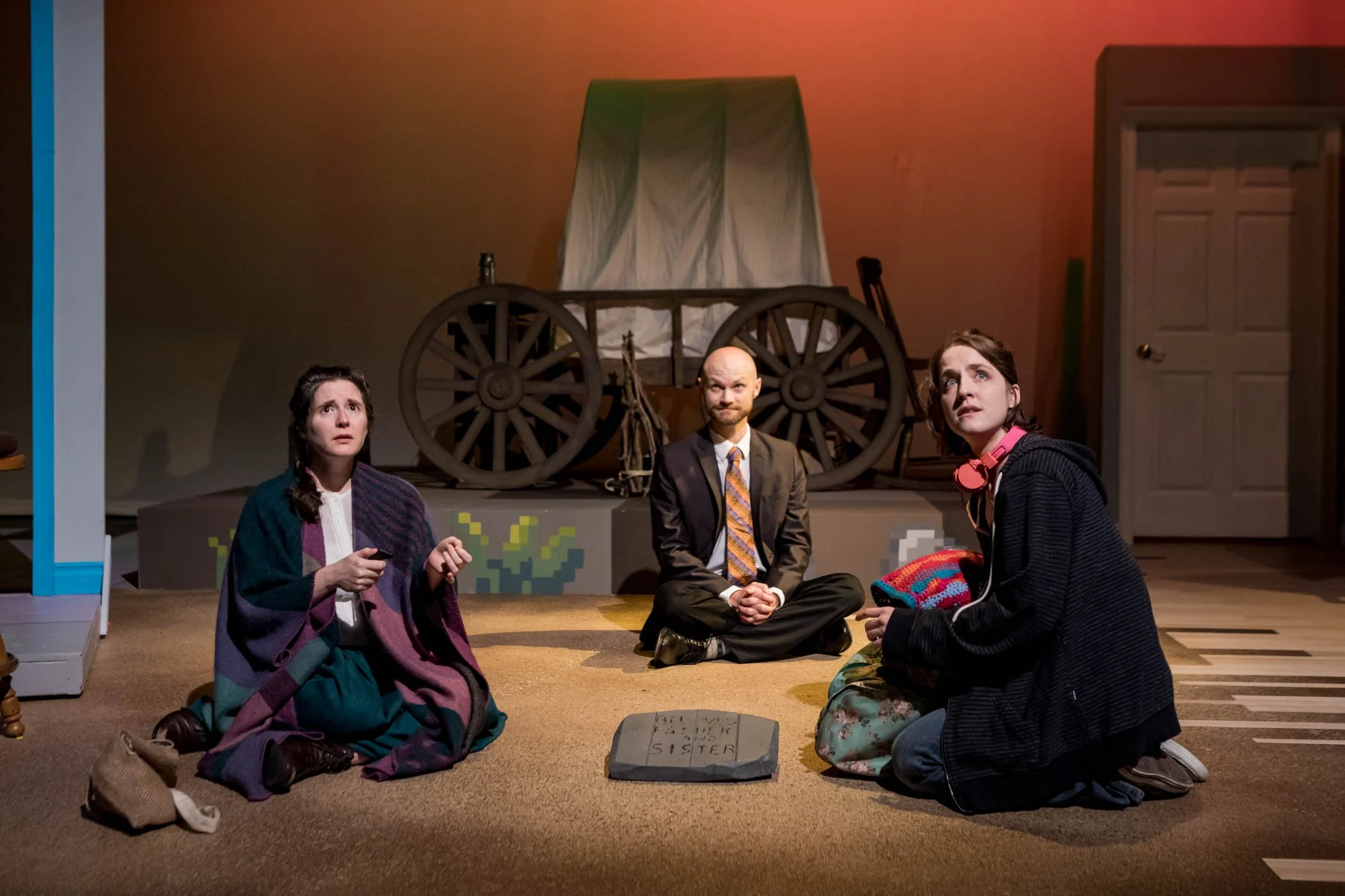 Kaira as Jane in Centerstage Theatre's "The Oregon Trail"