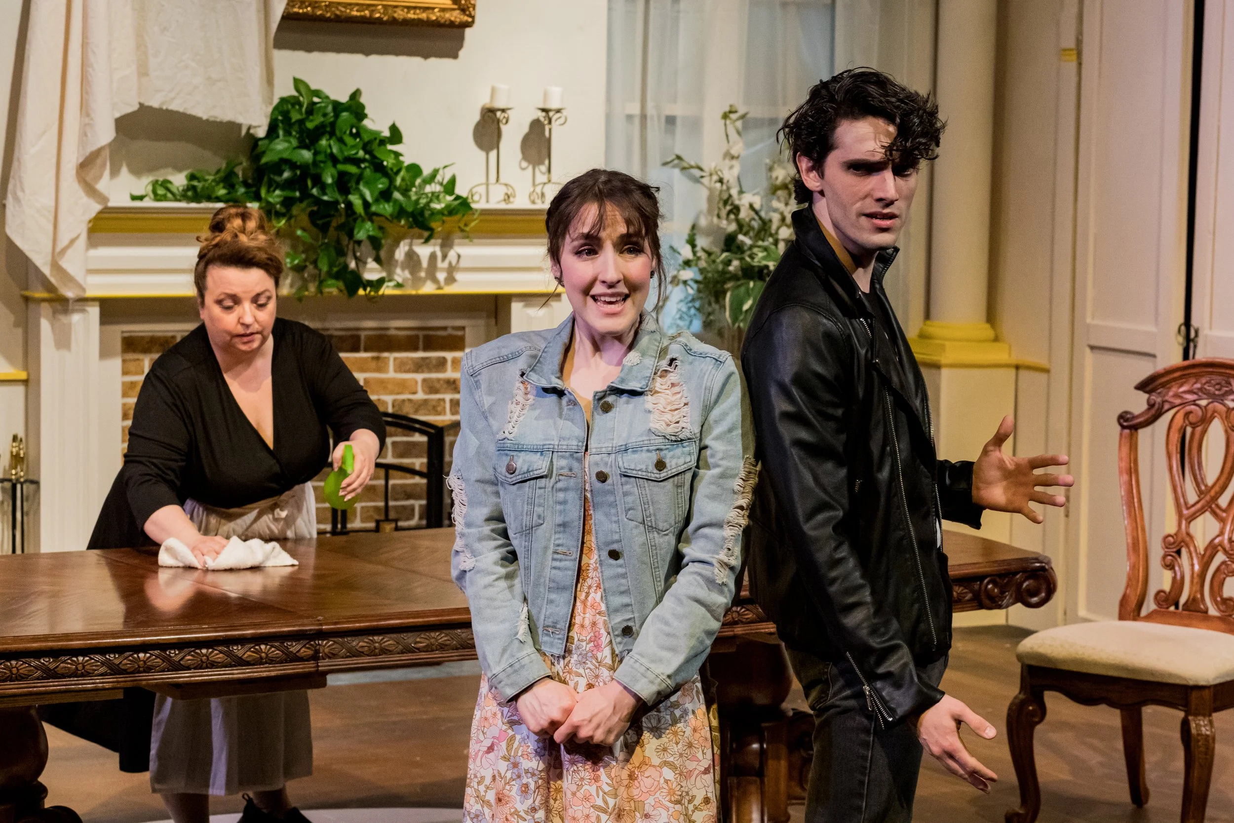 Kaira as Marianne at Centerstage Theatre's "Tartuffe"