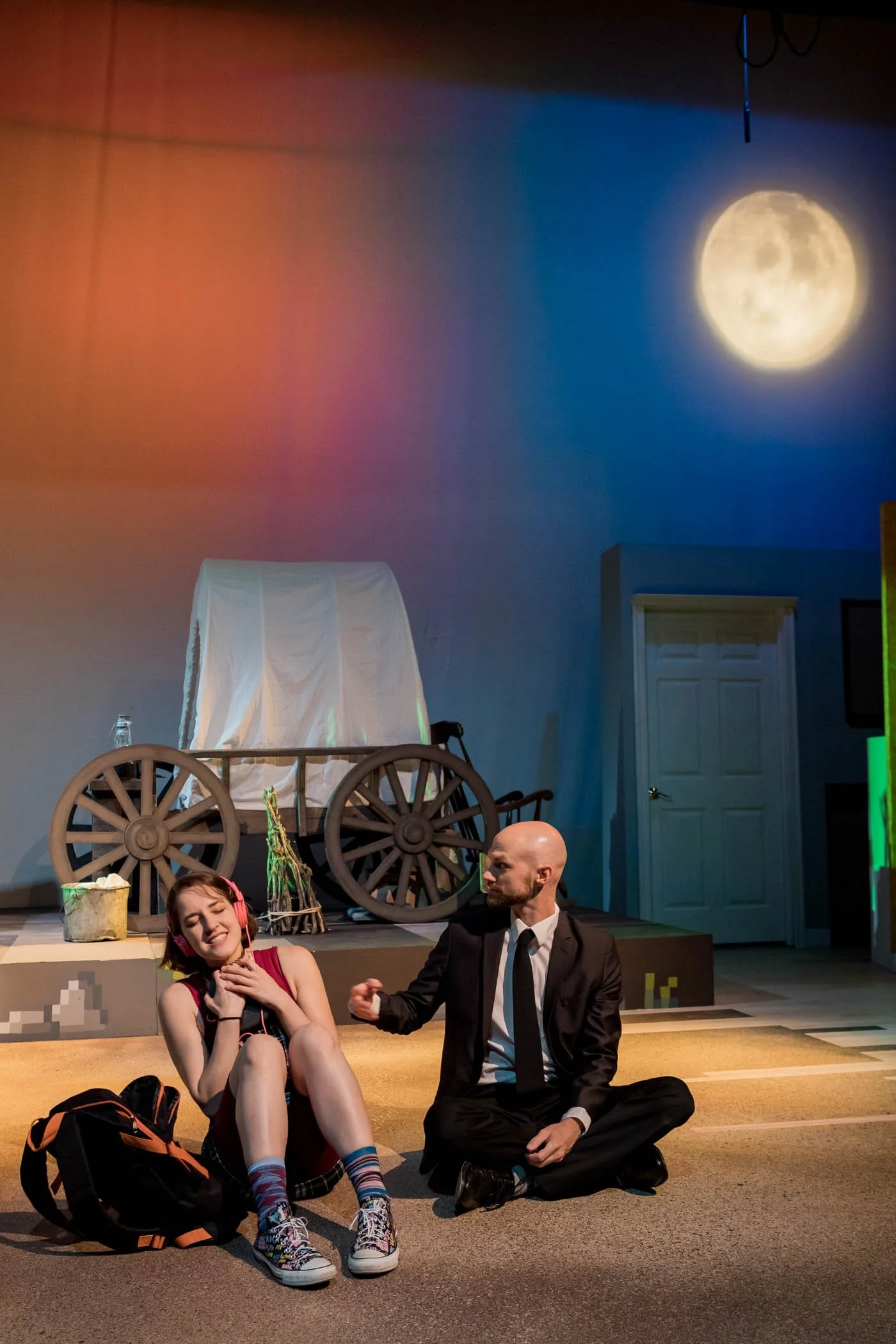 Kaira as Jane in Centerstage Theatre's "The Oregon Trail"