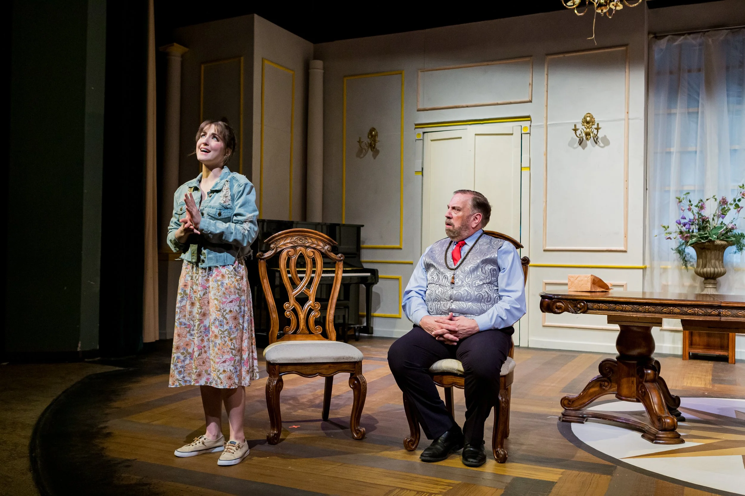 Kaira as Marianne at Centerstage Theatre's "Tartuffe"