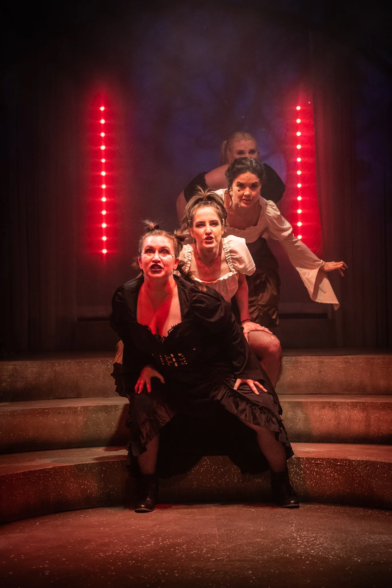 Kaira (second from bottom) as a Banshee in Second Story Rep's "Starmites! Pro"