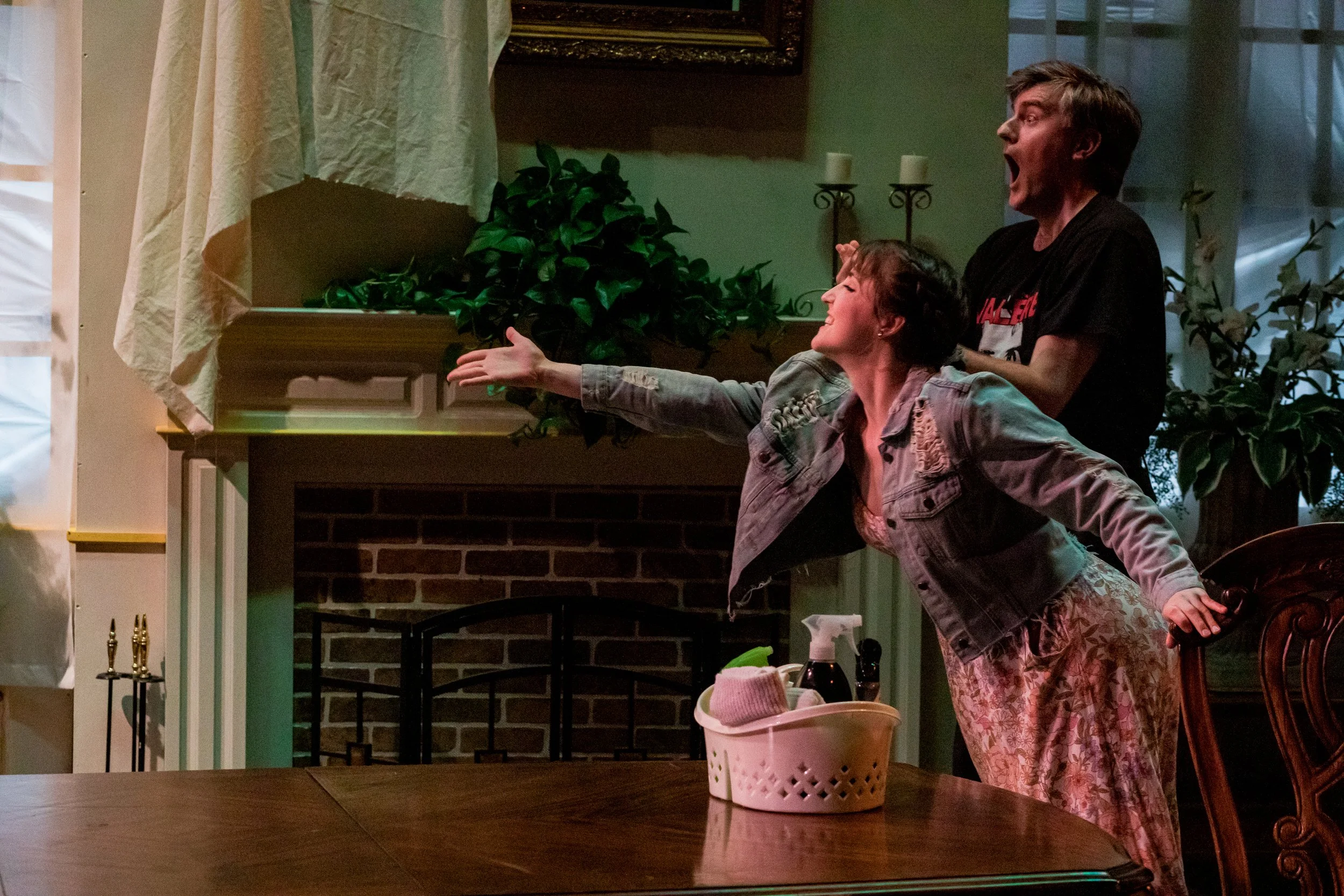 Kaira as Marianne at Centerstage Theatre's "Tartuffe"