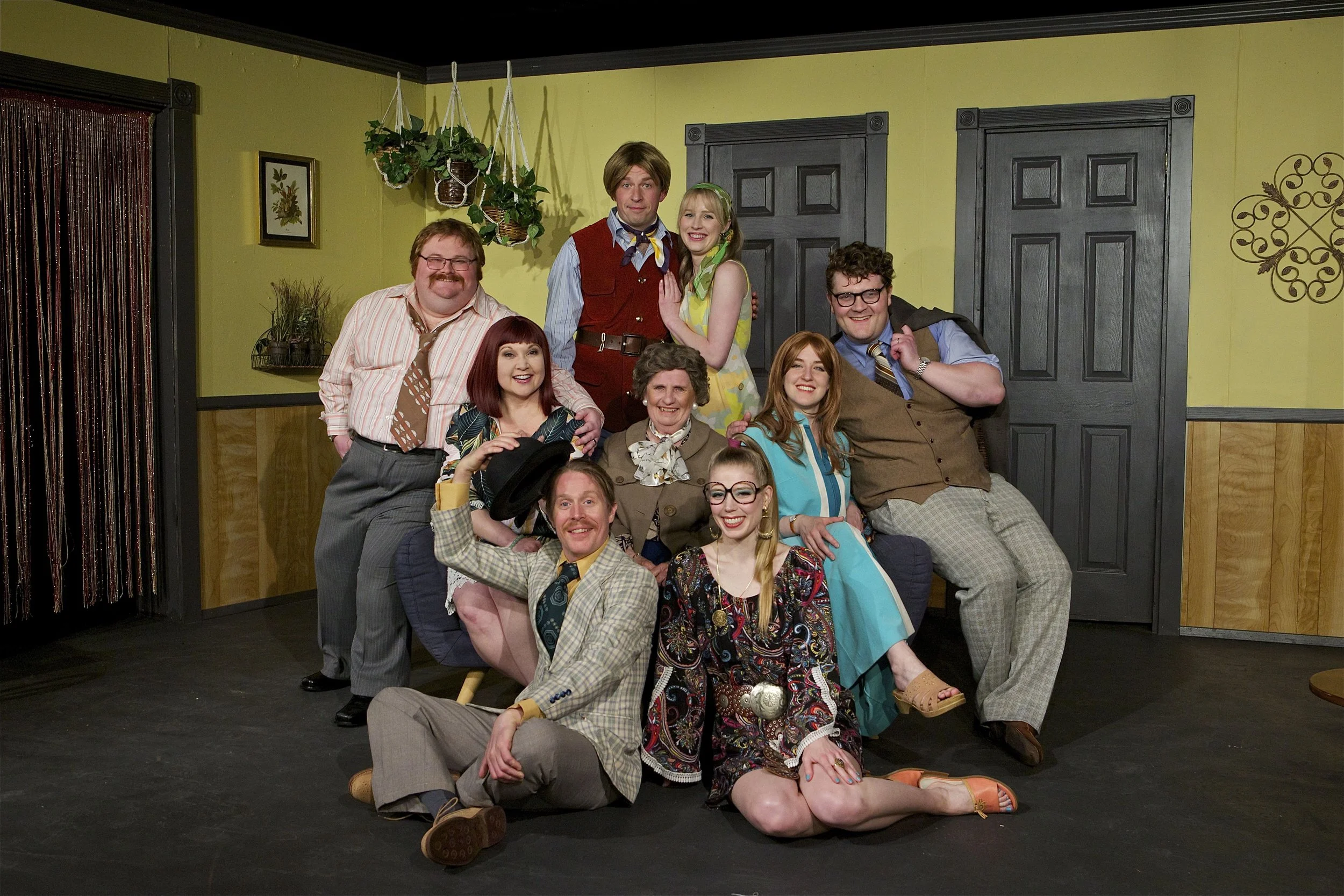 Kaira as Joanna Markham in The Phoenix Theatre's "Move Over Mrs. Markham"