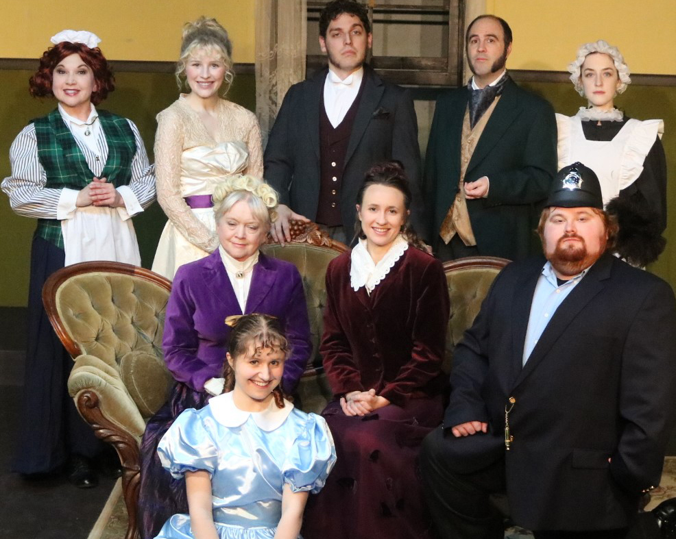 Kaira (back right) as Ivy in The Phoenix Theatre's "Chemical Imbalence"