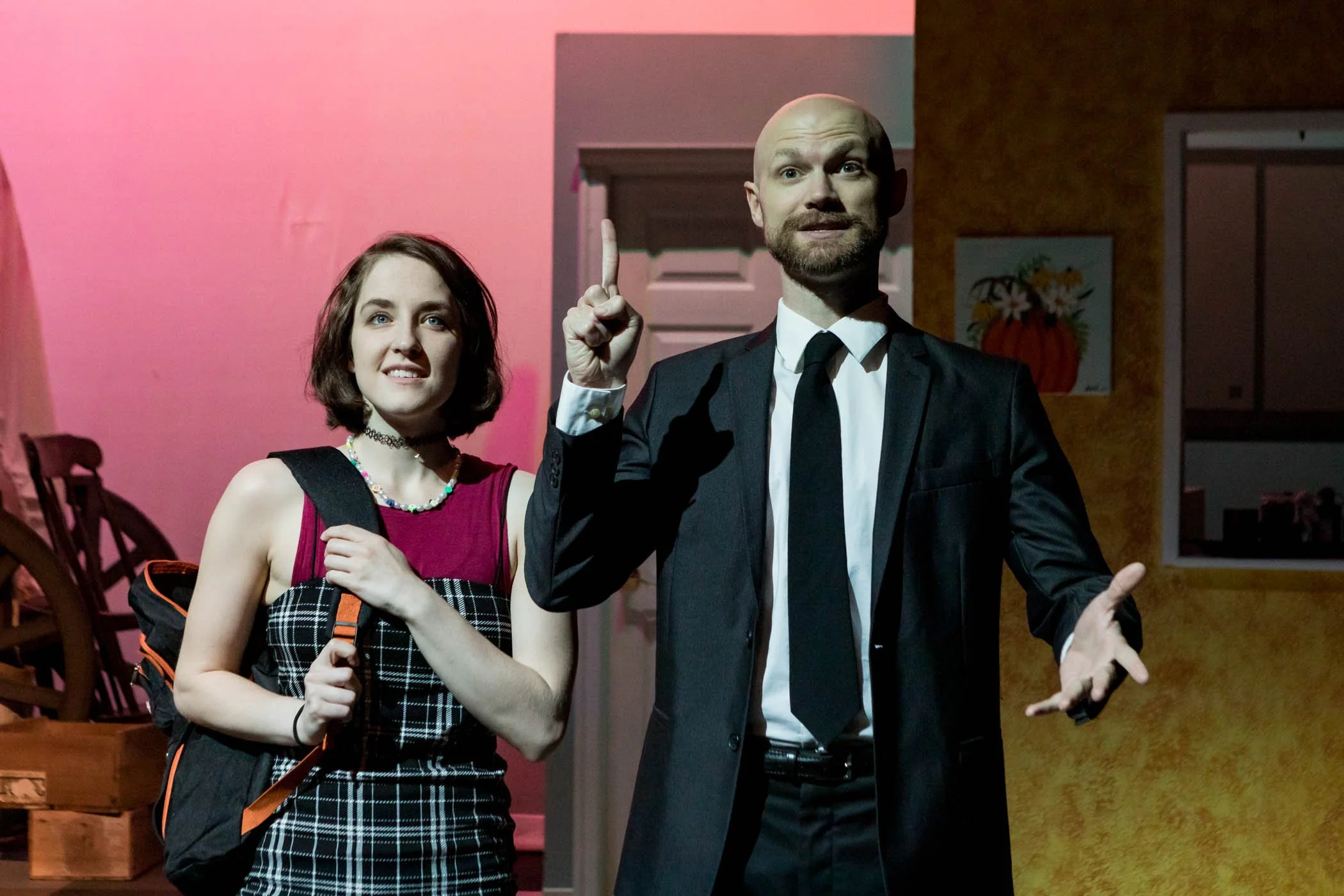 Kaira as Jane in Centerstage Theatre's "The Oregon Trail"