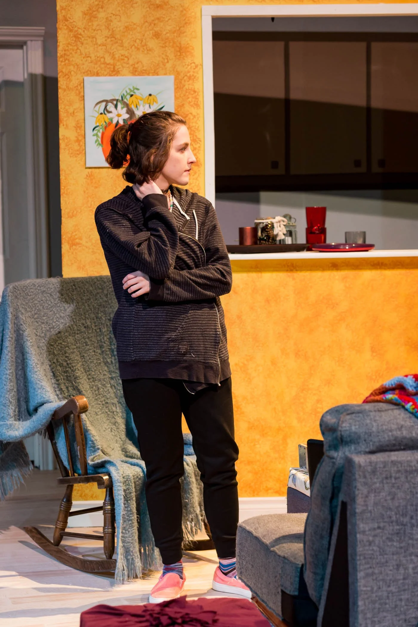 Kaira as Jane in Centerstage Theatre's "The Oregon Trail"