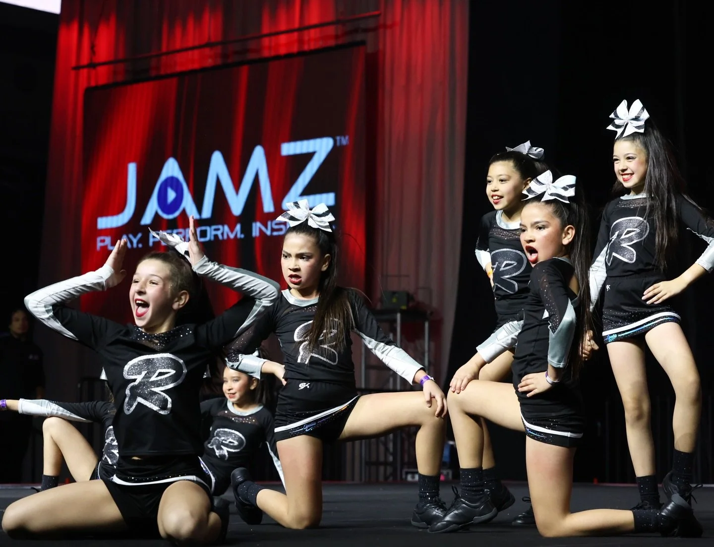 Our girls are always serving their love for cheer with a sprinkle of sass on the mat! Come join our team where we love to have fun in the sport of competitive cheer! We&rsquo;re ready to mold you into a competitive athlete, no experience necessary! 
