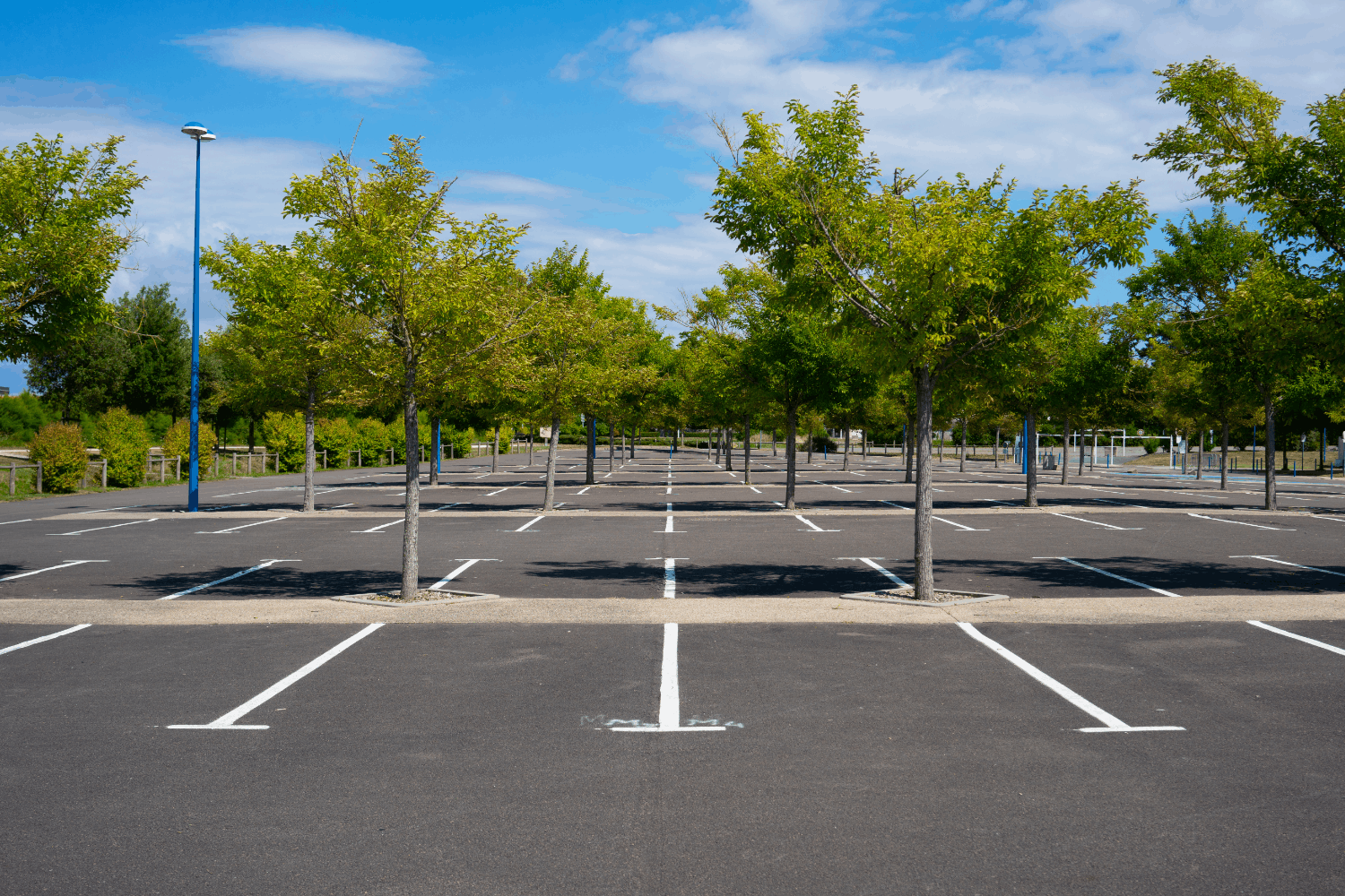 Why Commercial Parking Lot Design &amp; Drainage Matter for Longevity
