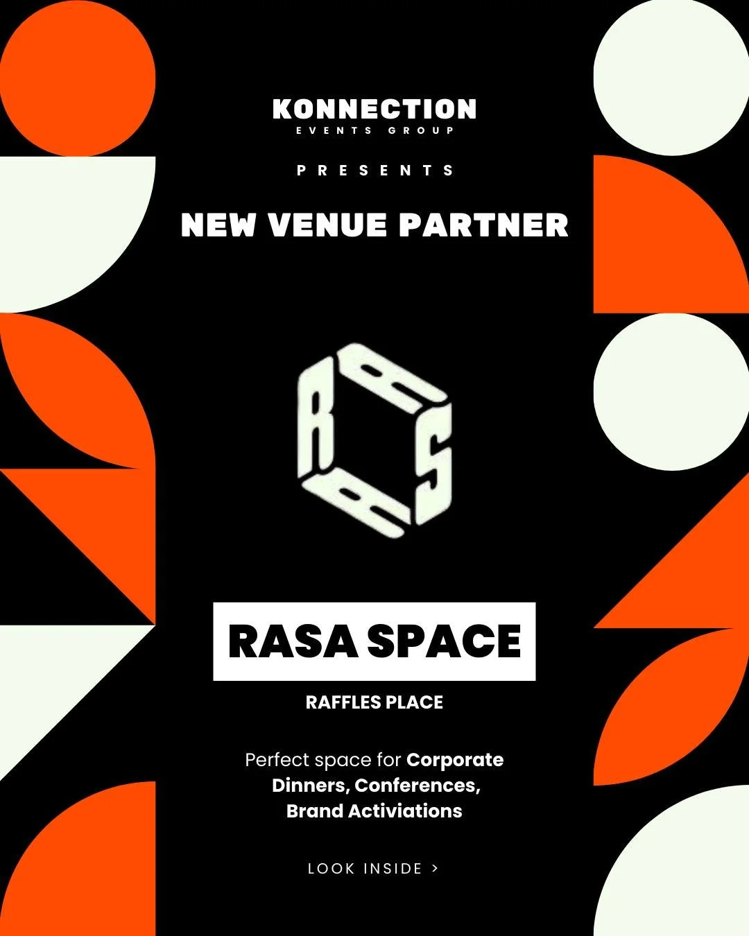 RASA Space: A new space for unforgettable corporate experiences

We&rsquo;re excited to introduce RASA Space as our newest venue partner &mdash; a bold, immersive location in the heart of Raffles Place. From conferences to dinners to brand activation
