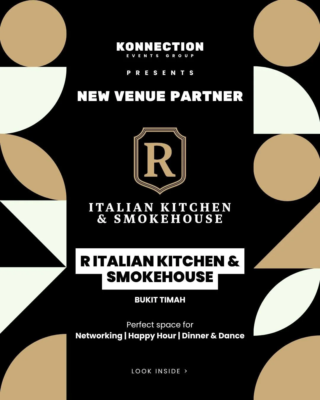 ✨ New Venue Partner: R Italian Kitchen &amp; Smokehouse @ Bukit Timah 🍷

We&rsquo;re excited to welcome R Italian Kitchen &amp; Smokehouse as our newest venue partner &mdash; a stylish destination in the heart of Bukit Timah, perfect for both corpor