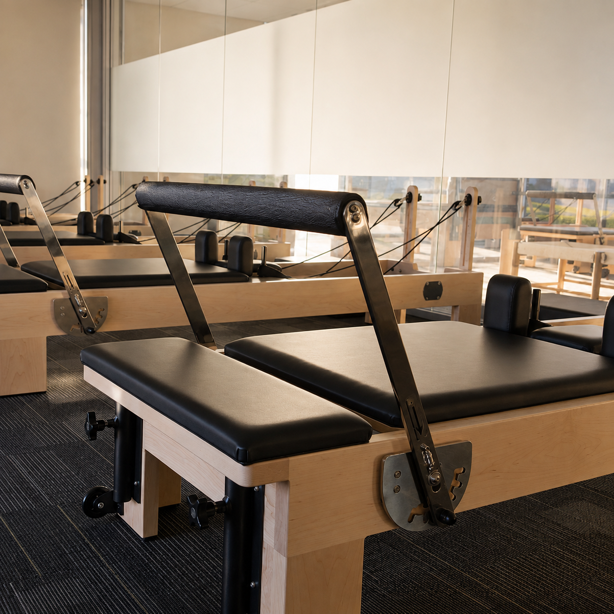 Reformer Pilates equipment