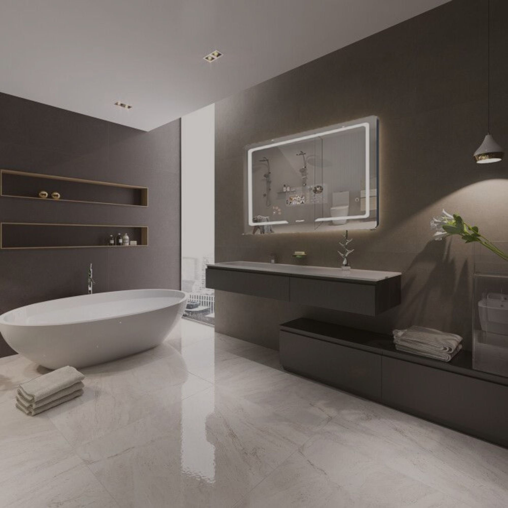 Smart Mirror Southeast Asia bathroom