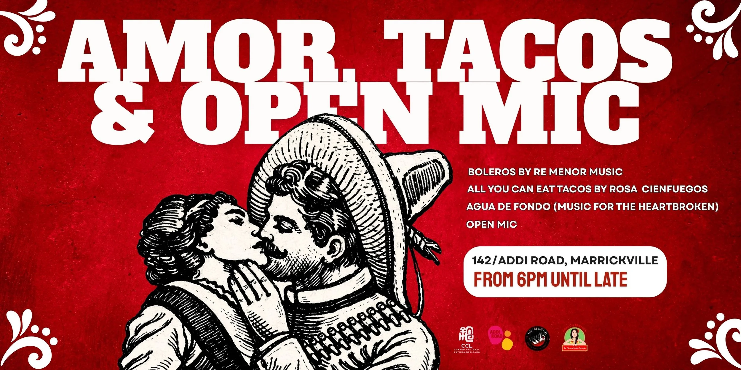 Amor, Tacos & Open Mic