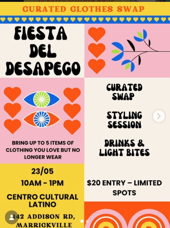 Fiesta del Desapego - Cool Girls Swap 1 year Anniversary