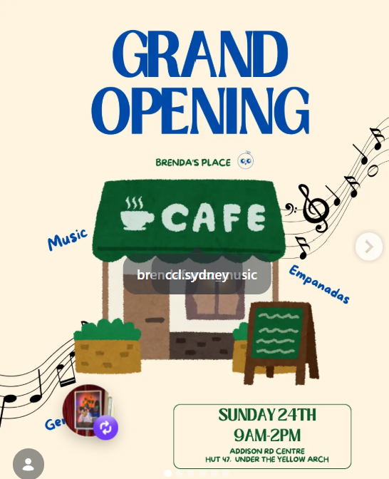 Brenda's Place Coffee Grand Opening 