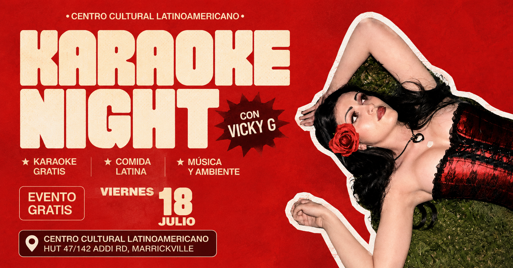 Karaoke Night hosted by Vicky G 