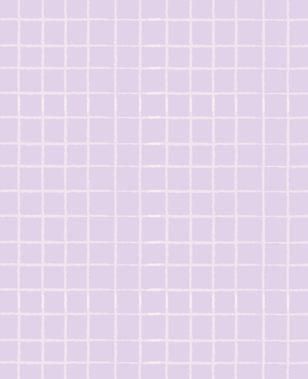 A light purple grid with irregular white grid lines.