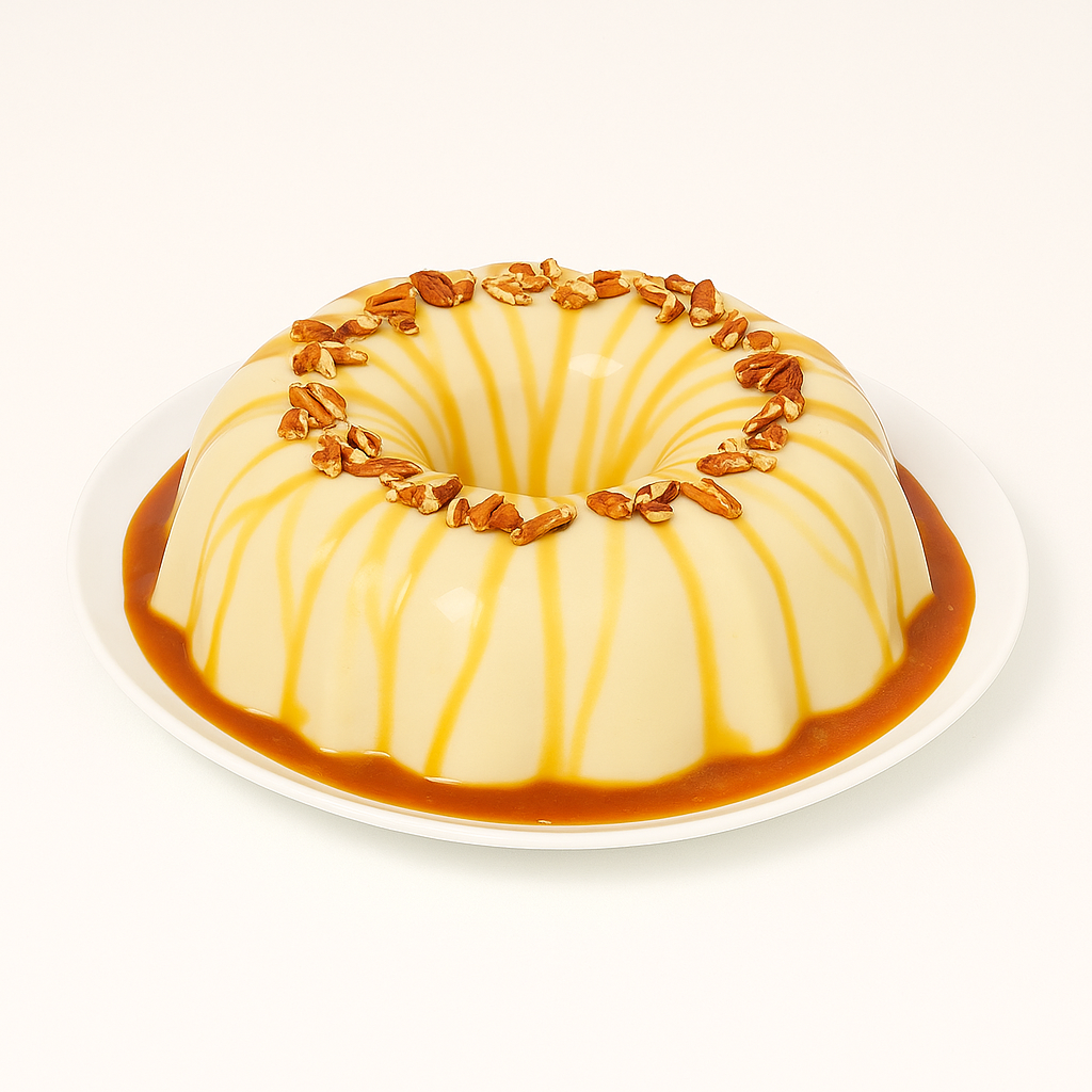 Tarta Gelatina de Nuez y Dulce de leche