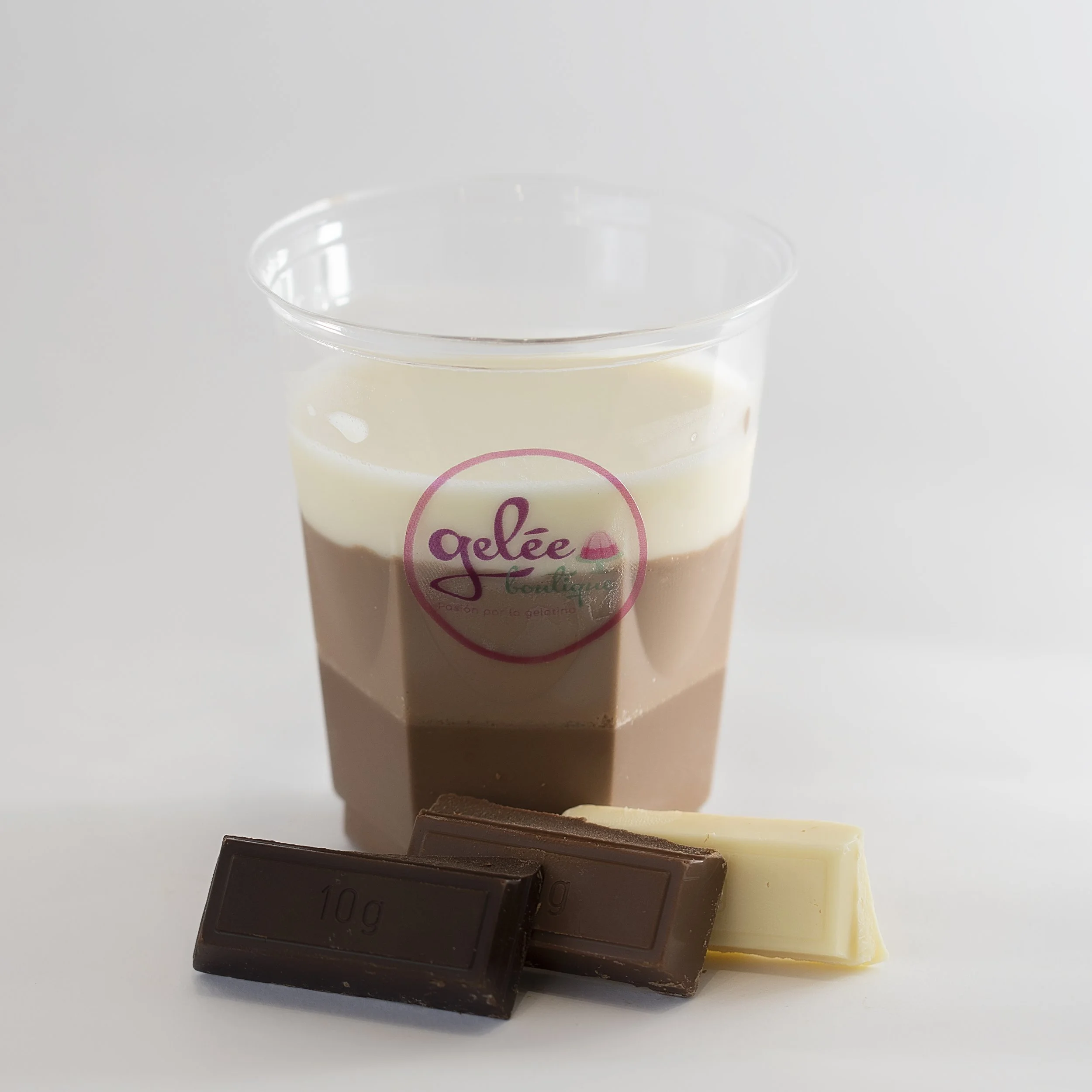 Gelatina Tres Chocolates